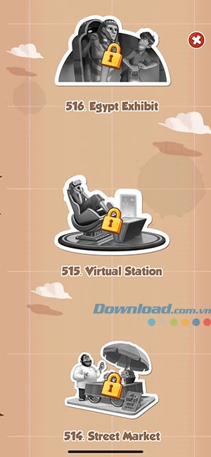 Coin Master: Danh Sách & Chi Phí Xây Dựng Toàn Bộ Làng