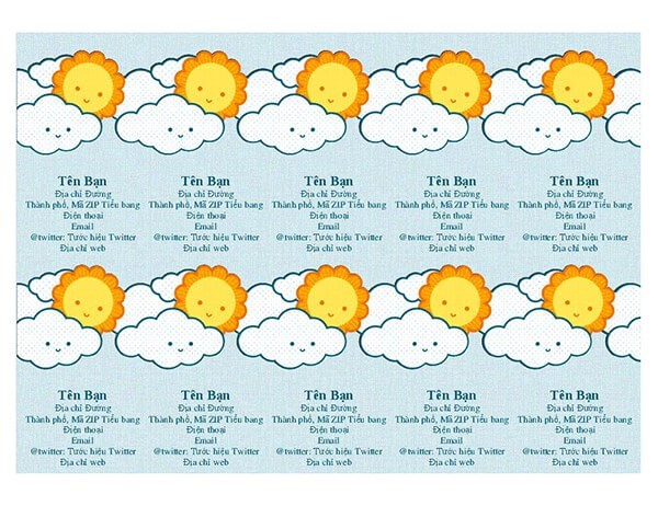 Danh thiếp cá nhân