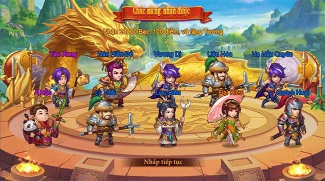 Danh sách nhân vật trong Danh Tướng 3Q