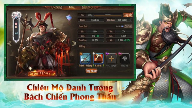 Danh Tướng Thiên Hạ - Chiêu mộ các vị tướng bách chiến phong thần