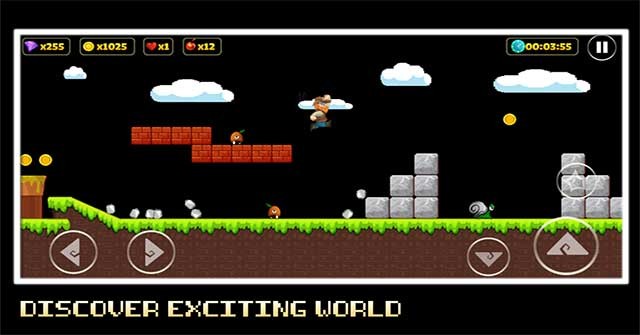 Daniel's World for Android là game nấm lùn cổ điển với nhiều cải tiến mới