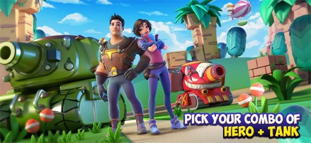 Chọn combo anh hùng và xe tăng