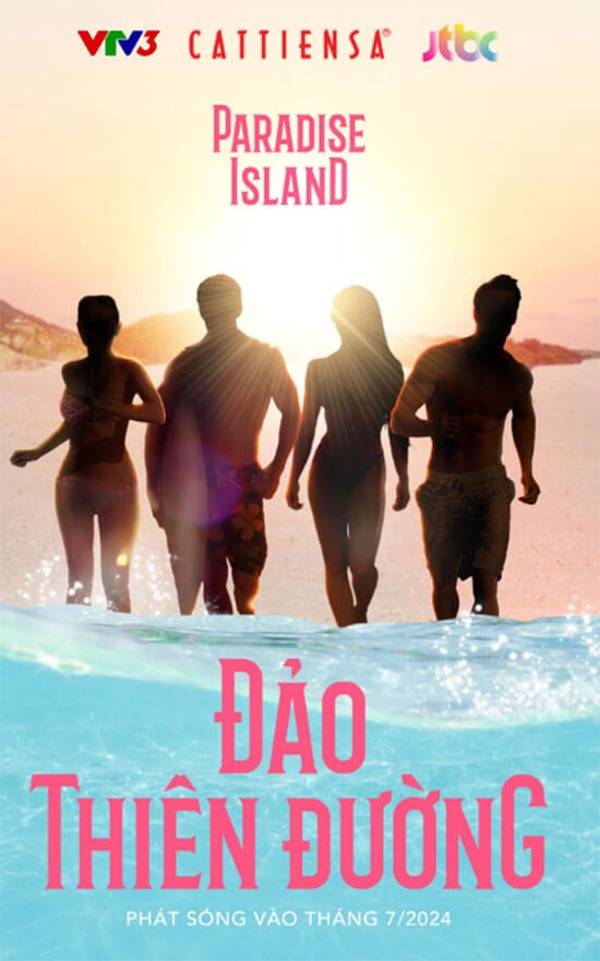 Poster chương trình thực tế hẹn hò - Đảo Thiên Đường
