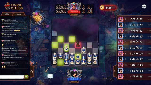 Giành lấy vương miện và trở thành kiện tướng của Dark Chess