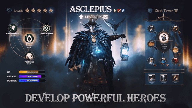 Phát triển các anh hùng mạnh mẽ