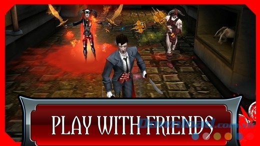 Lựa chọn chơi đơn, cùng bạn bè hoặc đấu tổ đội hoành tráng