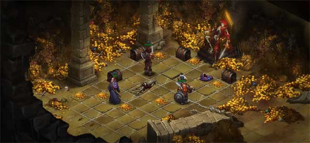 Khám phá các hầm ngục trong tòa lâu đài bị phù thủy xấu xa chiếm giữ