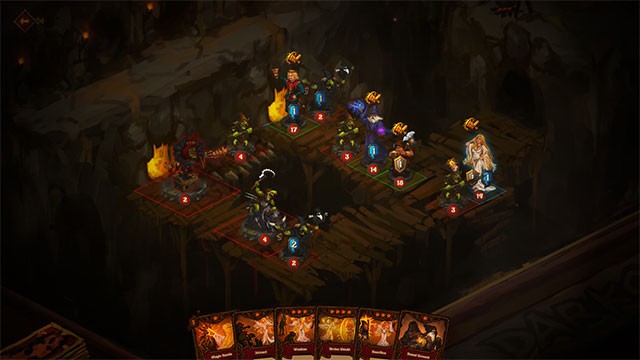 Các bản đồ và cuộc chiến trong Dark Quest: Board Game đều được tạo ngẫu nhiên trong quá trình chơi