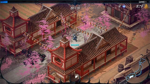 Game Dark Samurai sở hữu đồ họa đẹp và hình ảnh mang tính biểu tượng của nước Nhật