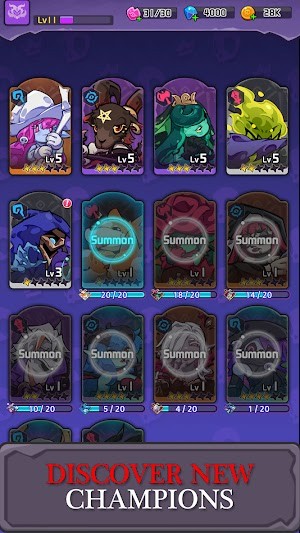 Khám phá các tướng mới