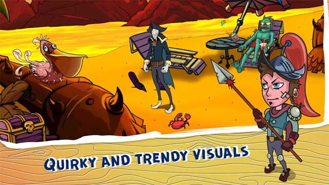 Đồ họa được vẽ tay theo phong cách kỳ quặc nhưng cũng không kém phần độc đáo