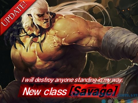 Bổ sung lớp nhân vật mới - Savage