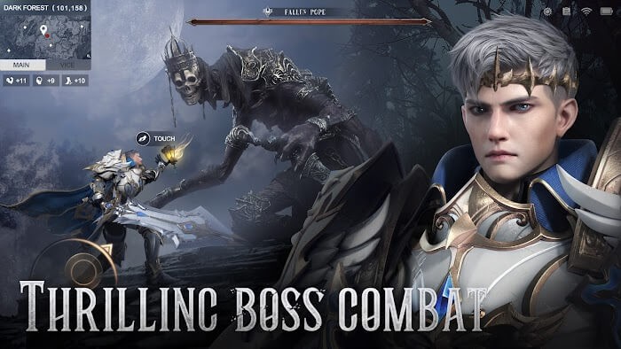 Darkness saga cho bạn bước vào các trận đánh trùm ly kỳ