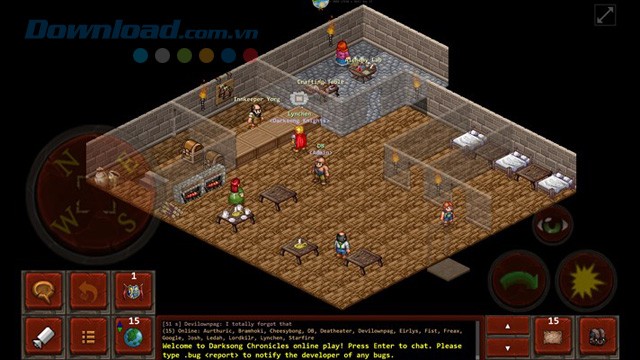 Cửa hàng và bàn luyện đồ