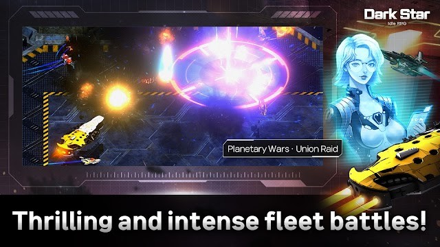 Tham gia các trận chiến hạm đội không gian căng thẳng