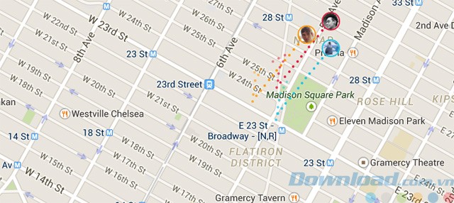 Chia sẻ địa điểm