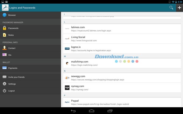 Dashlane Password Manager for Android