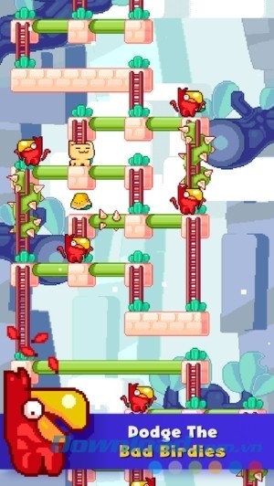 Tránh ngại vật trong game Dashy the Cat cho iOS