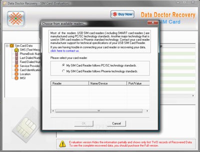 Khôi phục thẻ Sim với Data Doctor Recovery SIM Card