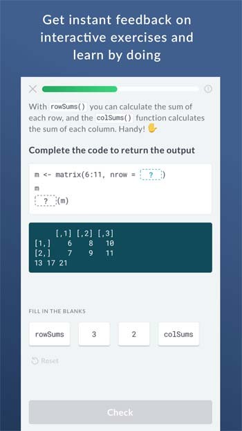Nhận phản hồi tức thì trong các bài tập tương tác