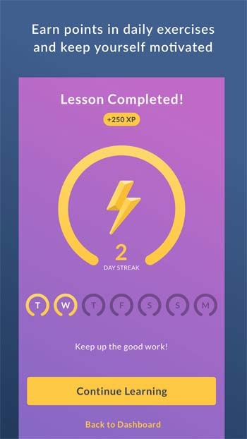 Kiếm điểm thông qua các bài tập hàng ngày để duy trì động lực