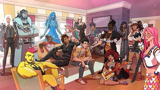 Hẹn hò với 100 nhân vật là các đồ vật gia dụng được nhân hóa