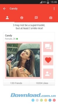 Giới thiệu bản thân trên Dating App & Chat: W-Match cho Android
