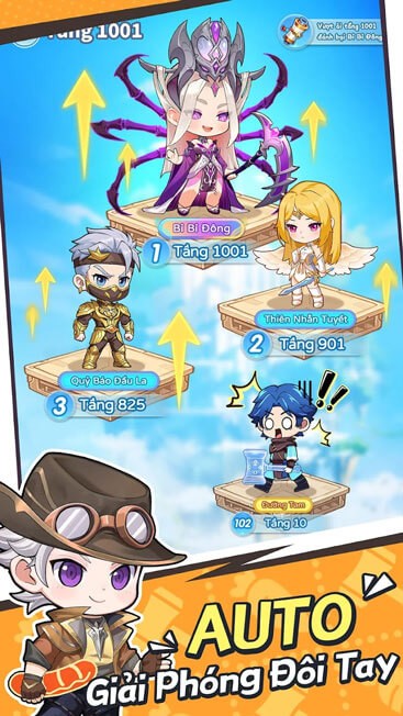 Auto giải phóng bàn tay