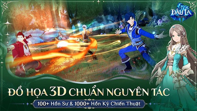 Đồ họa 3D chuẩn nguyên tác Đấu La Đại Lục