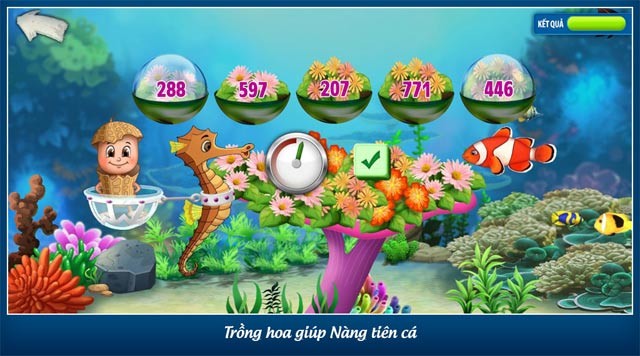 Trồng hoa giúp Nàng Tiên Cá