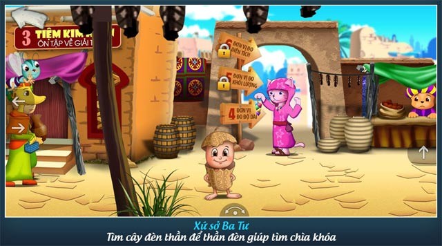 Đến Xứ sở Ba Tư tìm cây đèn thần giúp tìm chìa khóa