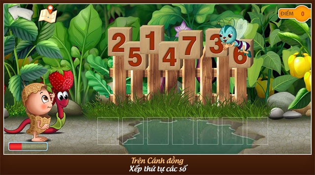 Xếp thứ tự các số