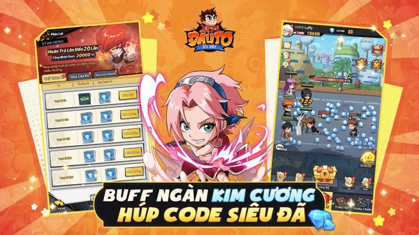 Buff ngàn kim cương húp code siêu đã