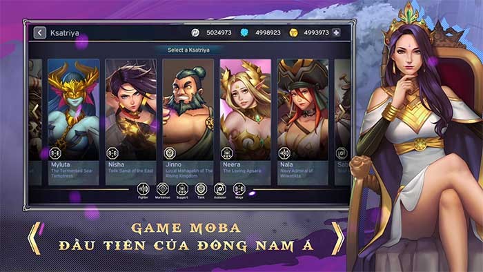 Lokapala Huyền Thoại Lục Giới là tựa game MOBA 5v5 đến từ một nhà phát triển tại Indonesia