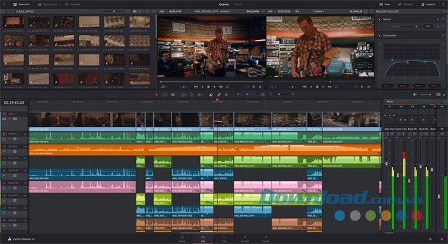 Dễ dàng chỉnh sửa video nhờ có nhiều tính năng của ứng dụng DaVinci Resolve cho máy tính