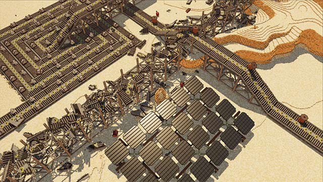 Xây dựng đế chế tự động hóa để tiết kiệm thời gian và công sức khai thác tài nguyên, phát triển nền văn minh