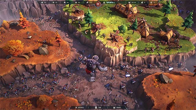 Hòa mình vào những trận chiến quy mô khủng với kẻ thù và trùm khổng lồ