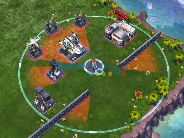 Xây dựng căn cứ phòng thủ