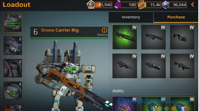 Nhiều lựa chọn tùy biến cho nhân vật