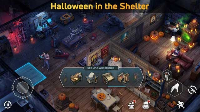 Tổ chức tiệc Giáng Sinh cùng người chơi khác trong hầm trú ẩn