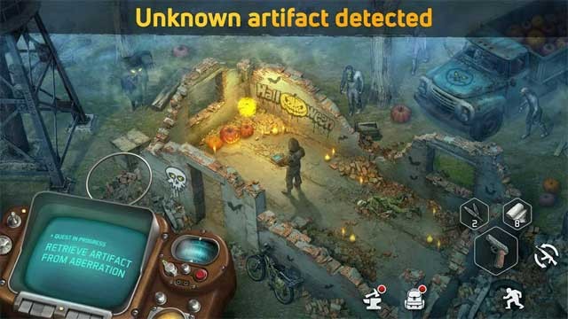 Tìm kiếm dù tiếp tế và kho báu ẩn giấu