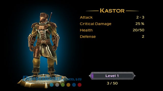 Nhân vật trong game Dawnbringer