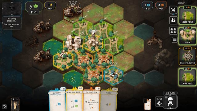 Bạn chỉ có một khu vực nhỏ để đặt công trình. Mỗi ô đất phải tính toán thật tối ưu