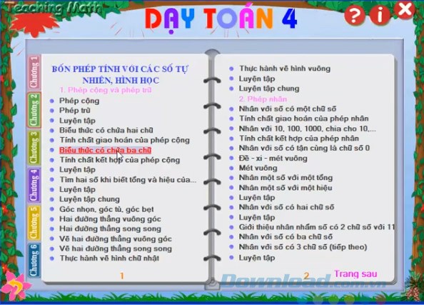 Dạy theo bài học