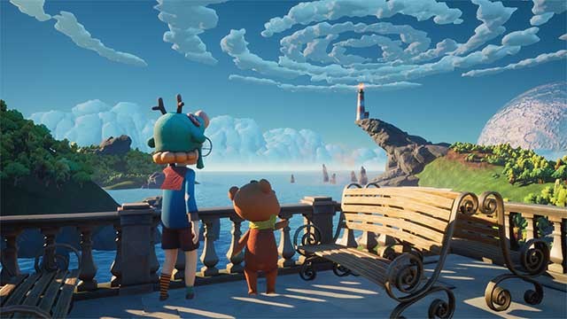 Khám phá một thế giới tuyệt đẹp với Griffin và chú gấu bông Birly