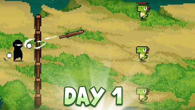 Chiến đấu chống lại kẻ thù trong cuộc chiến phòng thủ trong game Days Bygone - Castle Defense