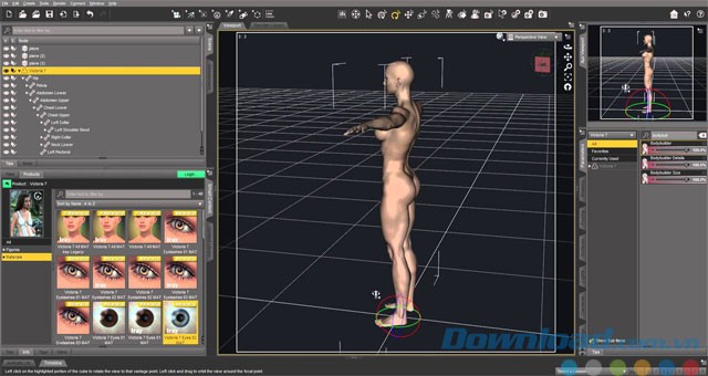 Thiết kế ảnh động 3D với DAZ Studio
