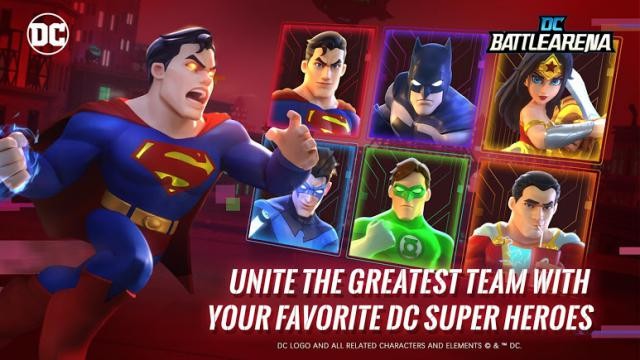 DC Battle Arena cho bạn gặp lại các siêu anh hùng yêu thích từ vũ trụ DC