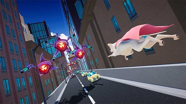 Bảo vệ các đường phố của Metropolis và đối đầu với bọn LexBot độc ác