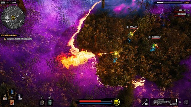 Tiếp cận Purple Lands trong cuộc chiến với Fog bí ẩn